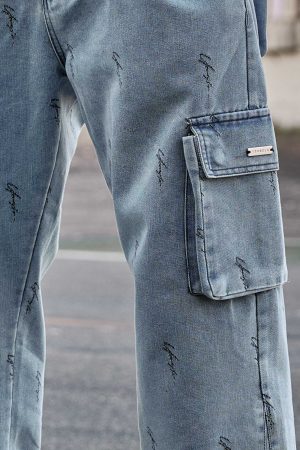 6028 – STREETWEAR BAGGY JEANS
