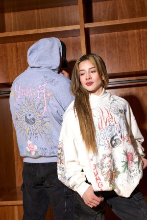 W562 SCRIBBLE HOODIE