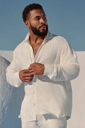 825 – SIMPLY LINEN SHIRTS