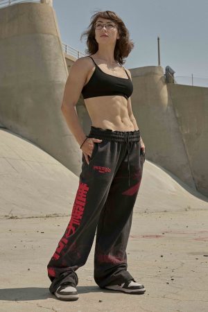 2128 – AOT?  x YLA Baggy Joggers