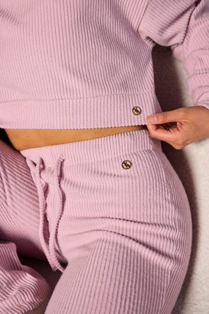 W545 AVA CROP HOODIE