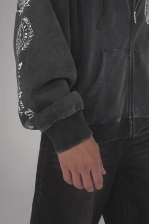 5138 – AOT?  x YLA Zip-Up Hoodies