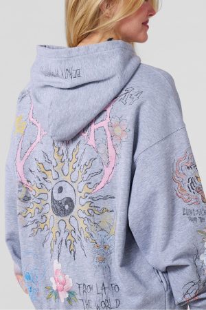 W562 SCRIBBLE HOODIE