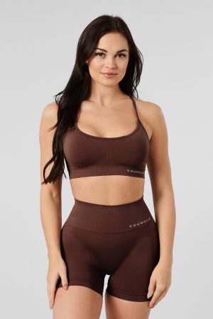 W329 – CORE SEAMLESS SCOOP NECK BRA