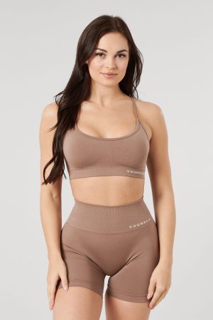 W329 – CORE SEAMLESS SCOOP NECK BRA